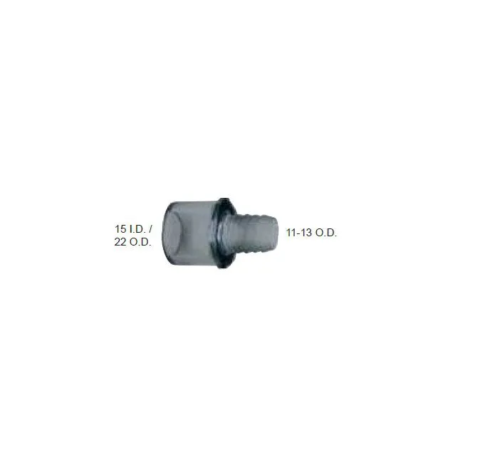 Conector Reto 22mm conexao De Tubo 11-13mm Pct c 10unid VBM